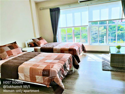 Female apartment for rent 300m. from Sukhumvit Rd.  BTS Punnawithi station image 1